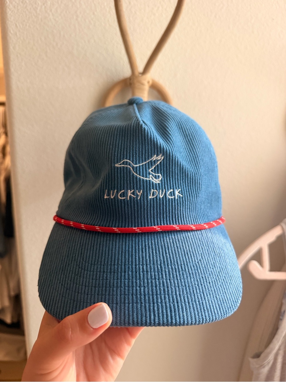 Goodfellow Blue Embroidered Cap